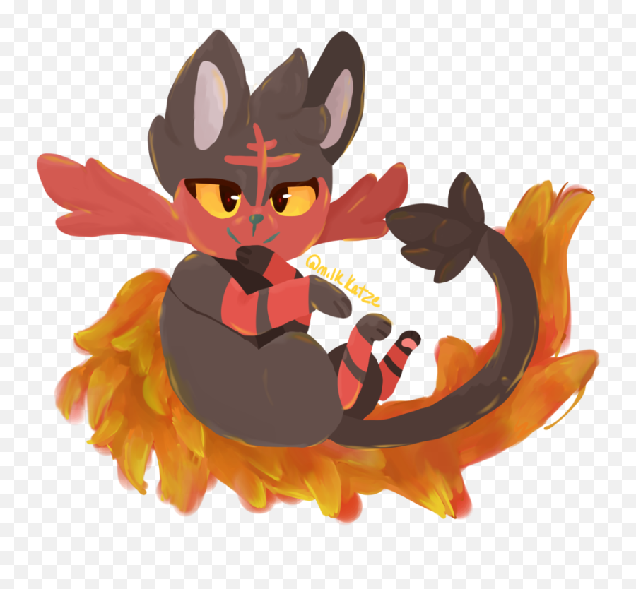 Litten Milkkat - Illustrations Art Street Fictional Character Png,Litten Png