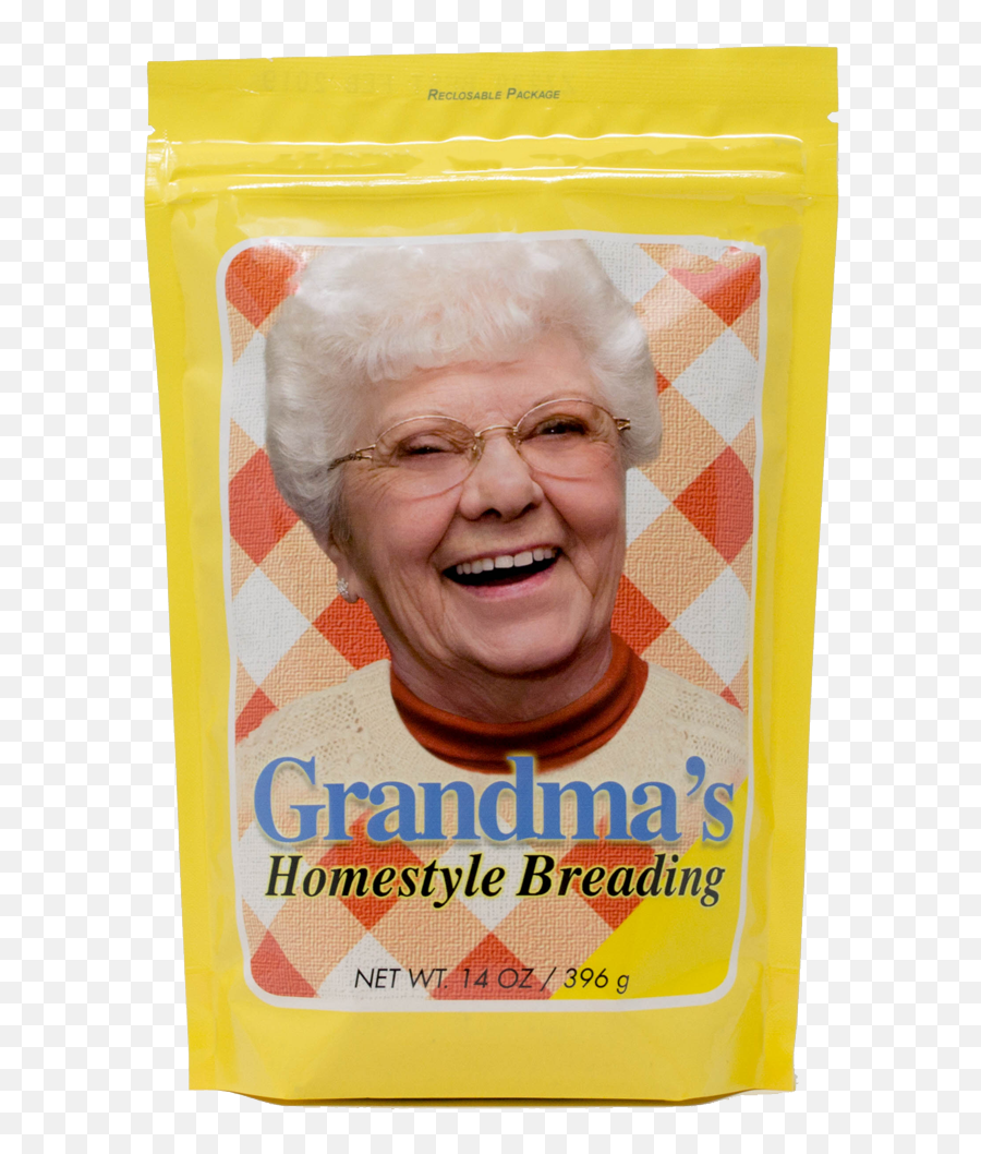 Grandmau0027s Zesty Homestyle Breading - Senior Citizen Png,Grandma Transparent