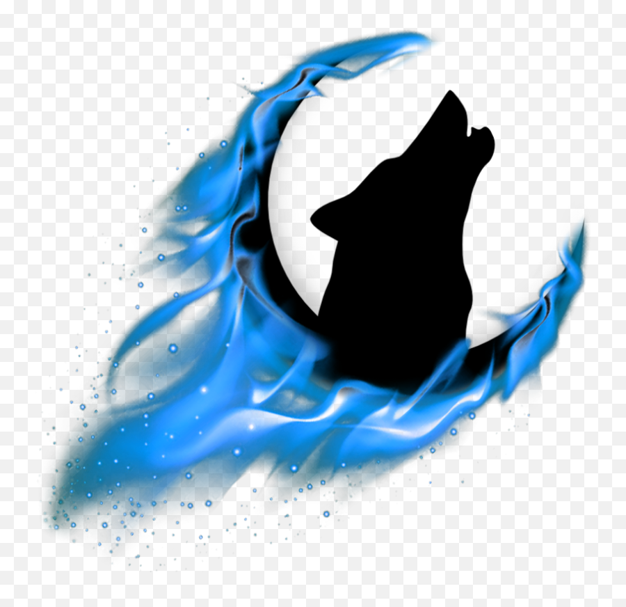 Introducing The White Wolf U2014 Spectrum Productions - Moon Wolf Silhouette Png,Blue Wolf Logo