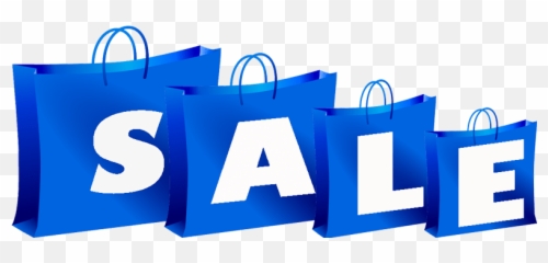 Blue Bag Sale Transparent Background Graphic Free Png Images - Transparent Background Sales Png Transparent,Bags Png