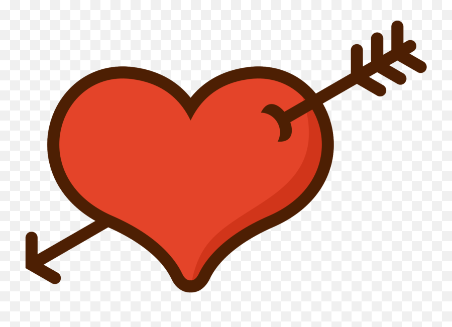 Free Heart Wedding Arrow Png With - Girly,Heart With Arrow Png