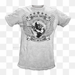 2 Military T - Shirt Template Active png
