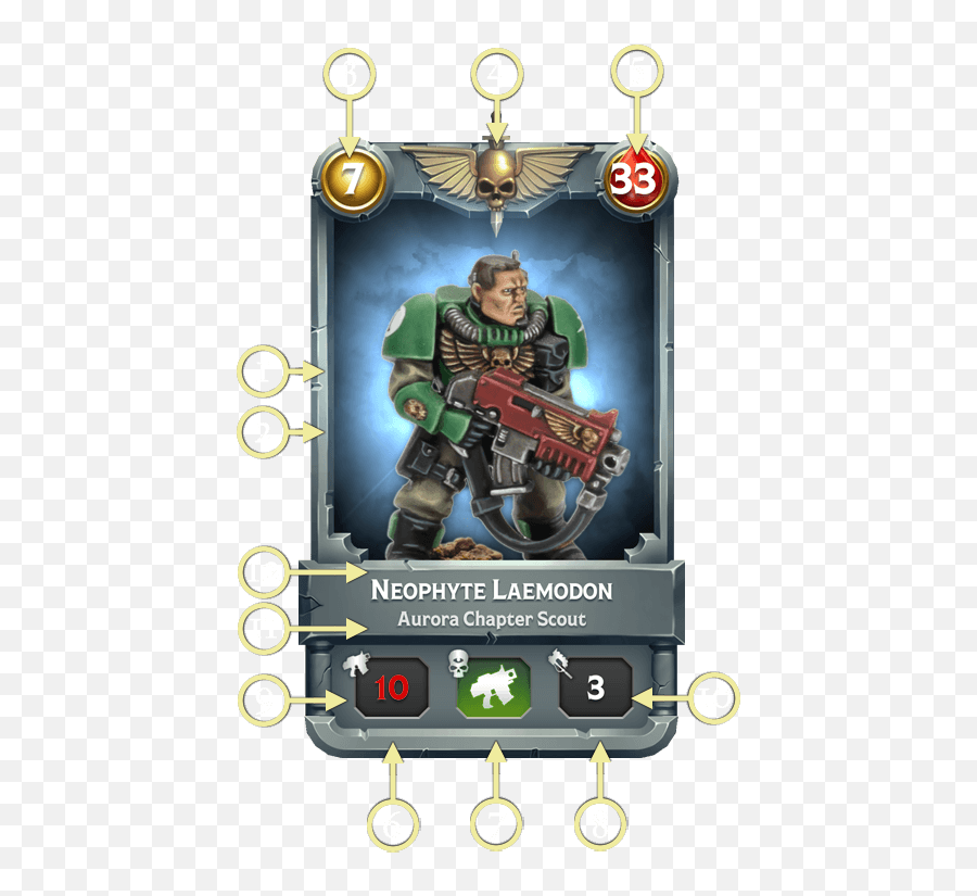 Game Guide - Warhammer Combat Cards Fictional Character Png,Deck Of Cards Icon