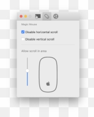 Magic Mouse Sideways Scrolling - Ask Different 2 Horizontal Scroll png