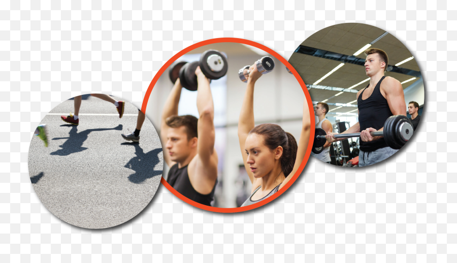Download Circle Images Of People Doing Group Training - Training Gym Images Png,Powerlifting Icon