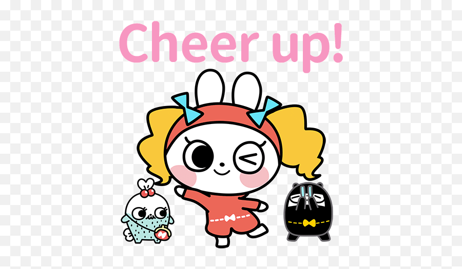 Facebook Love Sticker By Quan Inc Cute Gif Funny - Cheer Up Stickers Png,Clap Icon In Facebook