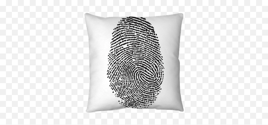 Pillow Cover Fingerprint Icon - Pixersus Fingerprint Png,Thumbprint Icon