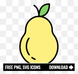 Free Pear Icon Symbol Png Svg Download - Fruits