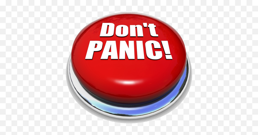 Panic Button Png 2 Image - Don T Be Alarmed,Panic Png