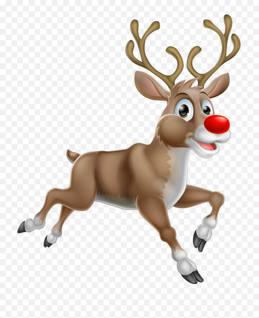 Reindeer Scarf Png Free Clipart - Christmas Reindeer Png,Reindeer Clipart Png