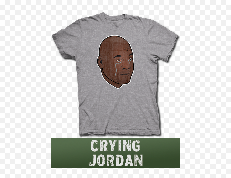 Crying Michael Jordan Meme Sad Chicago Bulls Fan T Shirt - Harry Caray T Shirts Png,Michael Jordan Crying Png