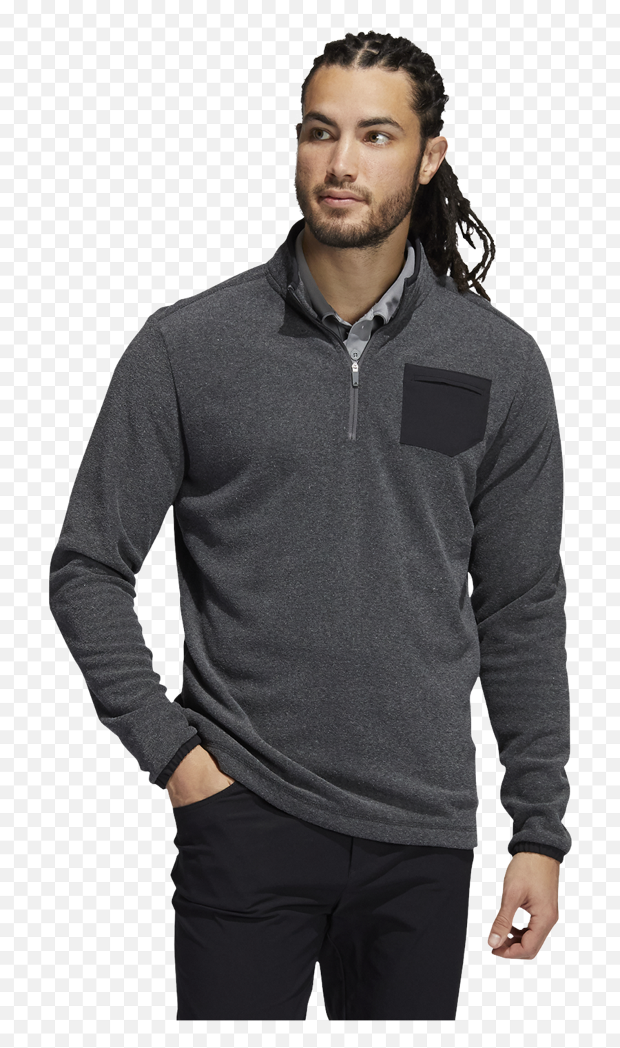 Primegreen Pocket Quarter - Zip Pullover Png,Adidas Tricot Icon Jacket