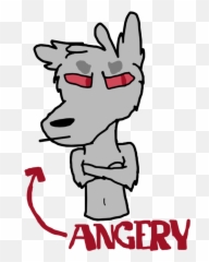 Warrior Clipart Font - Cartoon Png,Angery Transparent