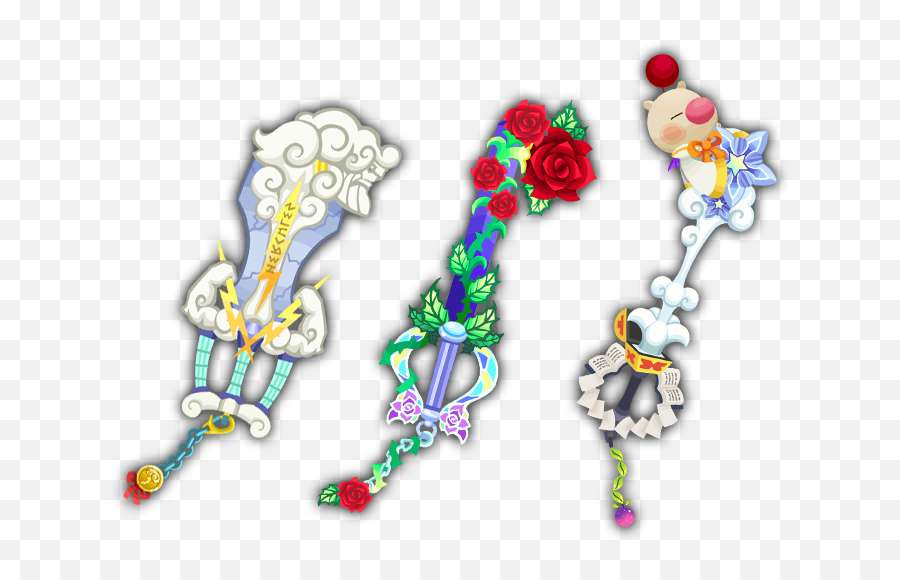 Informationkingdom Hearts Union - Moogle O Glory Keyblade Png,Moogle Png