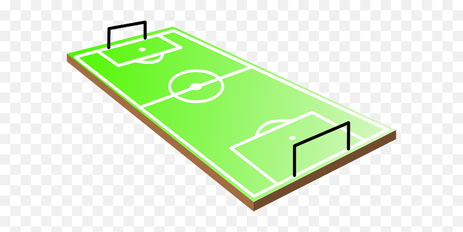 3d Soccer Field Vector Image - Foot Football Png,Soccer Field Png
