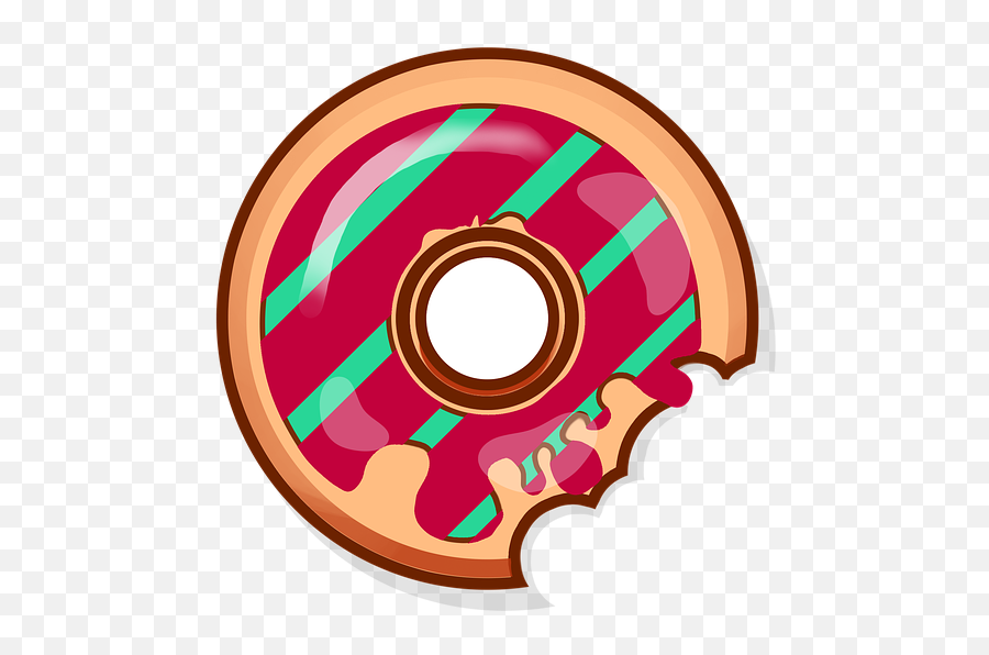 Donut Sweets Baking Food Tasty Bun Yummy Icon - Lucu Gambar Donat Kartun Png,Baking Png