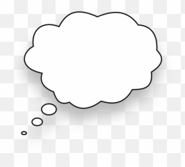 White Speech Bubble Png - Circle