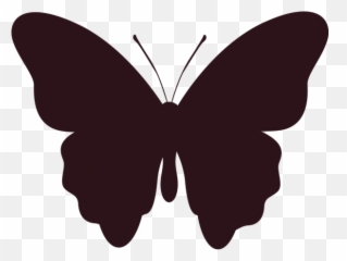 Silueta Mariposa Png Transparent Images - Silhouette Butterfly Vector Png,Mariposa Png