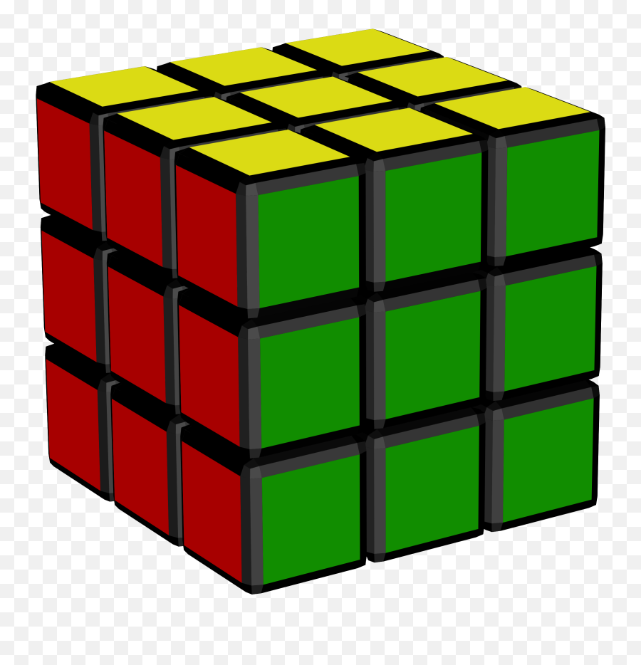 Download Rubiks Cube Transparent - Cube Clip Art Png,Cube Transparent Background