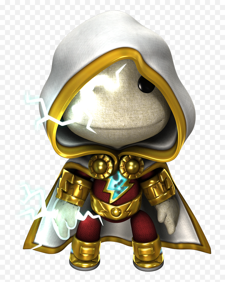 Shazam Costume Littlebigplanet - Action Figure Png,Shazam Png