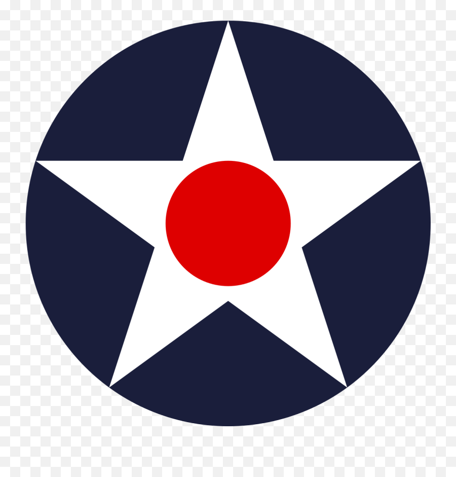 United States Army Air Corps - Us Army Air Corps Roundel Png,Us Army Logo Png