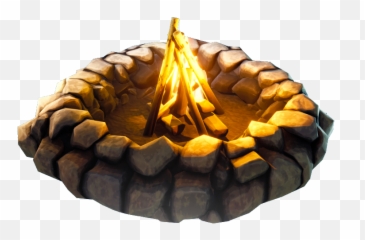 Campfire Png Cozy - Fortnite Transparent Cartoon
