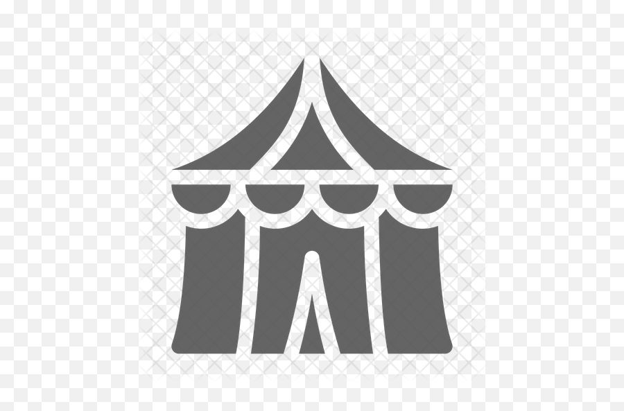 Carnival Tent Icon - Emblem Png,Tent Png