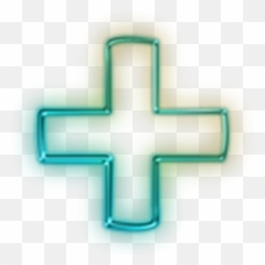 Glowing - Plus Sign png