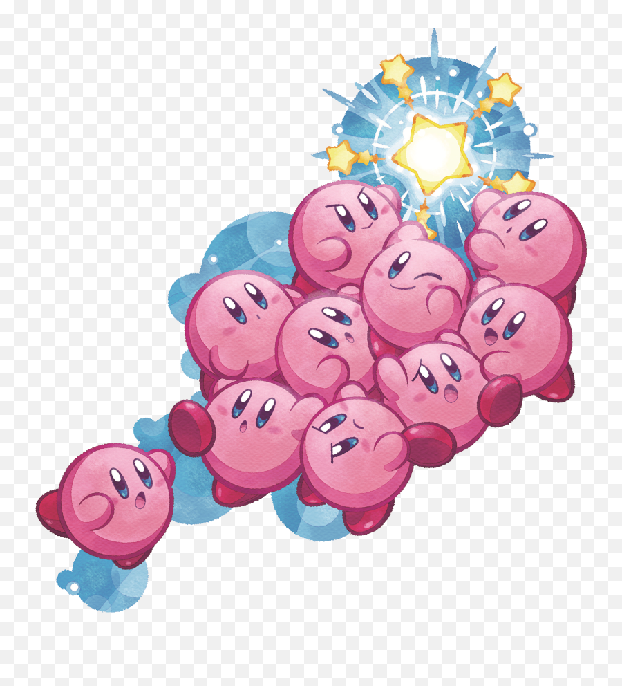 26 Kirby Clipart Png Transparent Free Clip Art Stock - Kirby Mass Attack Kirby,Kirby Transparent Background
