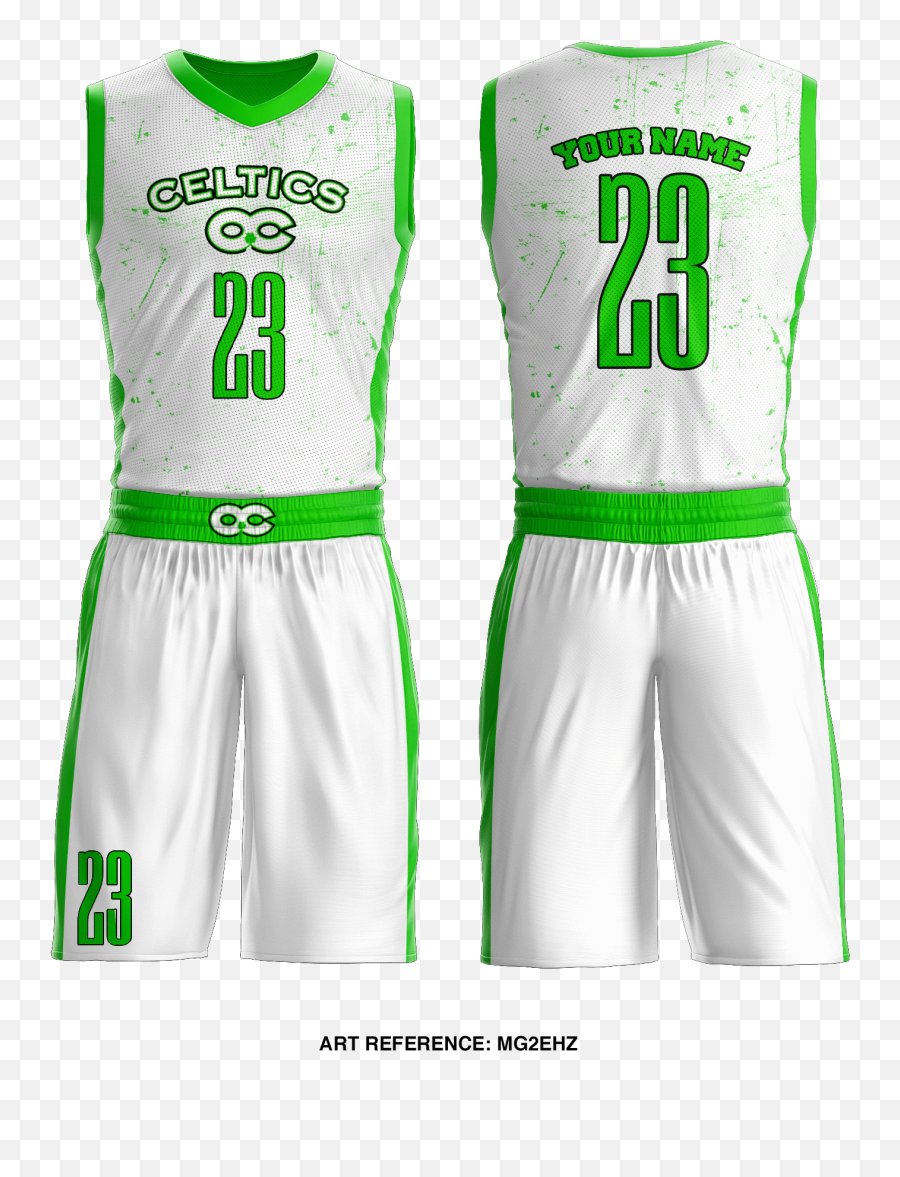 Ohio Celtics Basketball Uniform - Mg2ehz Basketball Jersey Design White Png,Celtics Png