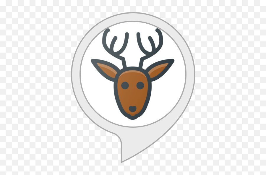 Amazoncom Deer Facts Alexa Skills - Reindeer Png,Deer Head Logo