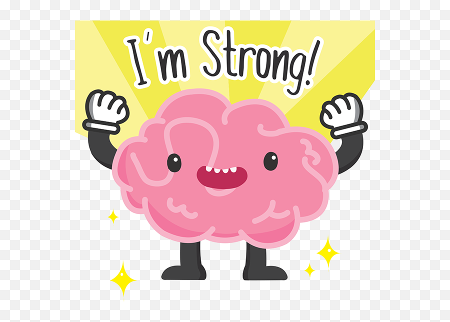 Badge Design For Habbo Com - Strong Cartoon Brain Transparent Strong Brain  Clipart Png,Brain Transparent Image - free transparent png images -  