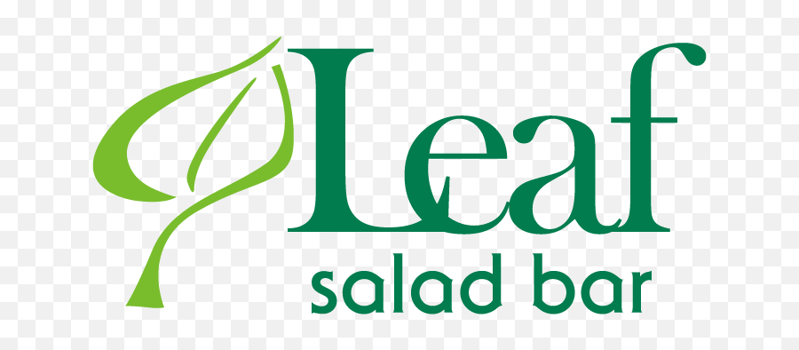 Home - Leaf Salad Bar Clip Art Png,Leaf Logo