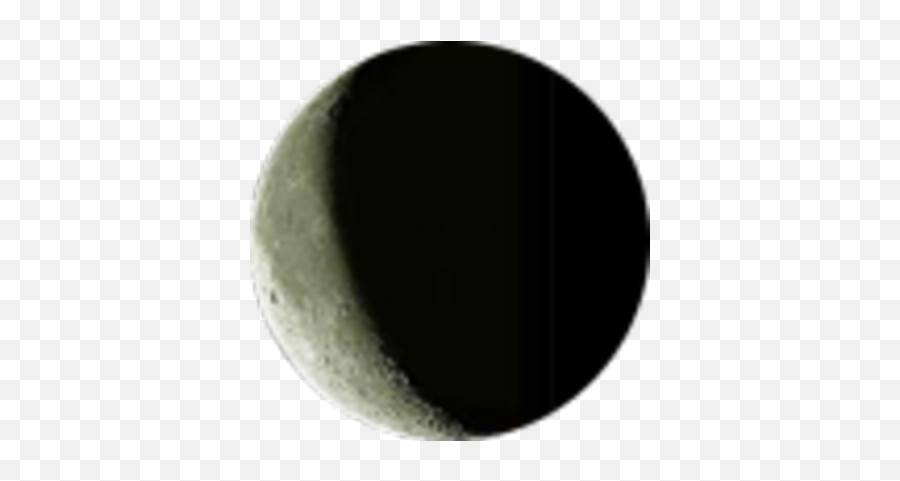 Waning Crescent Moon Phase Png - Transparent Waning Crescent,Crescent Moon Transparent Background