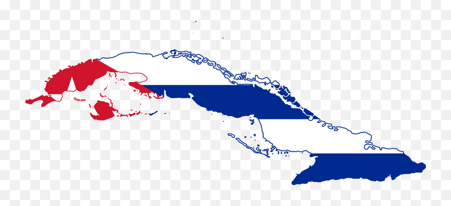Cuba Flag Map - Transparent Cuba Map Png,Cuba Flag Png