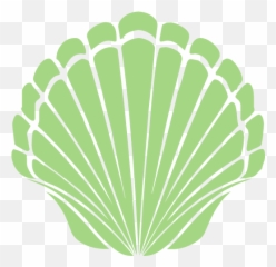 Guacamole Green Seashell 2 Icon - Coquille Saint Jacques Icone png