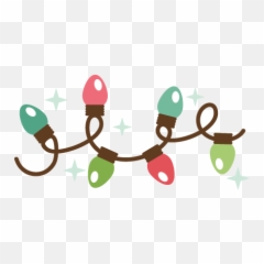 Christmas Lights Png Transparent Image - Cute Clipart