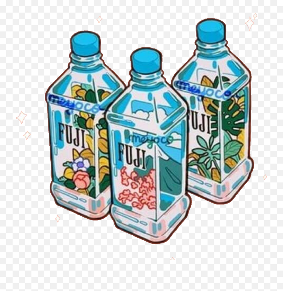 Remix Remixit Blue Aesthetic - Korean Wallpaper Aesthetic Png,Fiji Water  Png - free transparent png images 