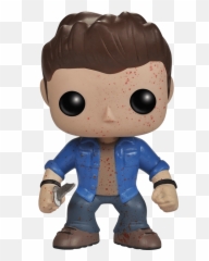 Supernatural - Dean Blood Splatter Pop Vinyl Figure Funko png