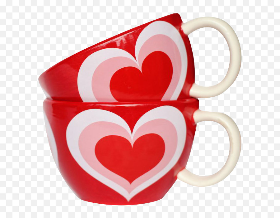 Coffee Cups Transparent Background Png - Coffee And Valentines Day,Coffee Cups Png