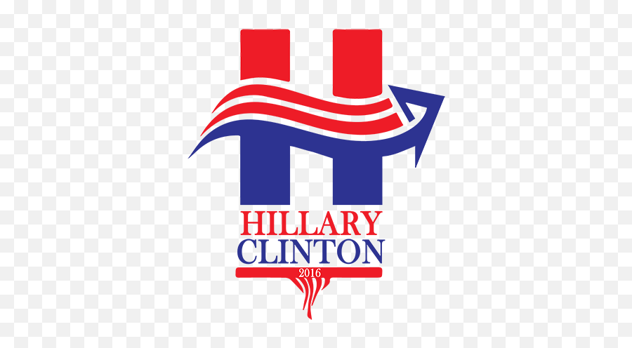 Pro Hillary Fancy H Logo - Vote Hillary Clinton 2016 Banner Graphic Design Png,Hillary Clinton Png