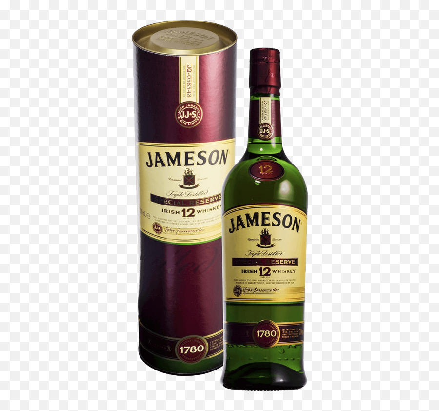 Jameson 12 Year Old Special Reserve - Jameson Irish Whiskey Png,Jameson Png