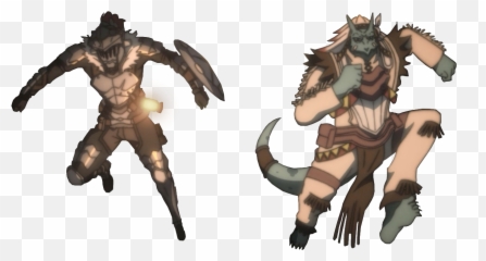 Gs And Lizard Template - Goblin Slayer Character Lizard Png,Goblin Slayer Png