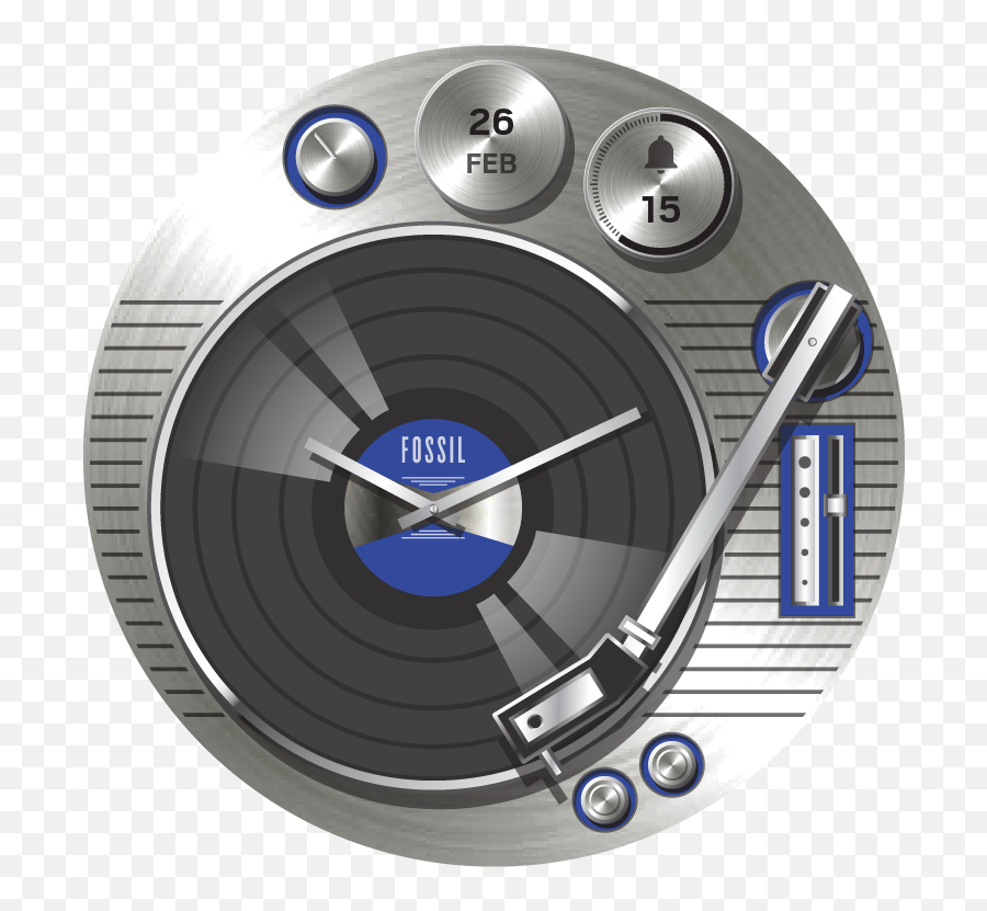 Turntable Digital Watch Face Ryan - Circle Png,Turntable Png