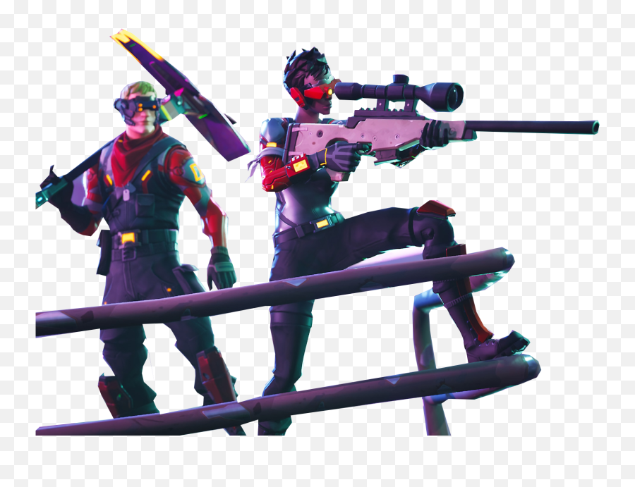 Download People Aiming Fortnite Thumbnail Template Png Image - Free Fortnite Thumbnail Png,Transparent Template.png