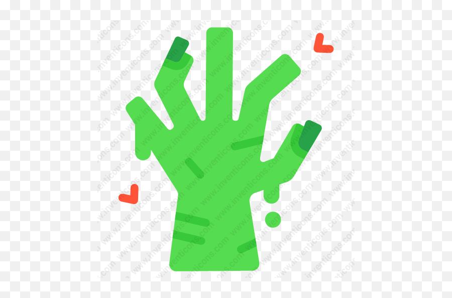 Download Zombie Hand Vector Icon - Sign Png,Zombie Hand Png