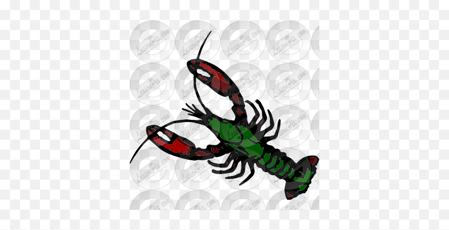 Crawfish Picture For Classroom Therapy Use - Great American Lobster Png,Crawfish Png