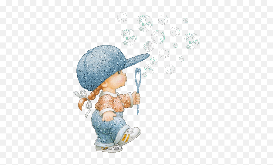 Beautiful Children - Gif Tubepng Dessin Humour Fond D Blowing Bubbles Cartoon Gif,Heart Gif Png