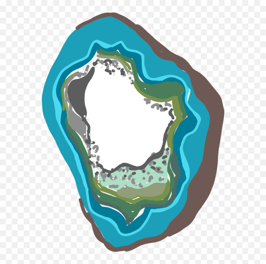 Crystal Clipart Green - Blue Geode Clipart Png,Geode Png