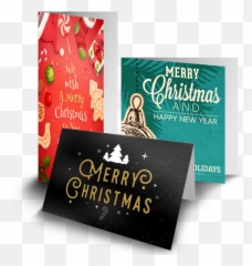 Christmas Card - Folded Christmas Cards Casa Design Png,Christmas Card Png